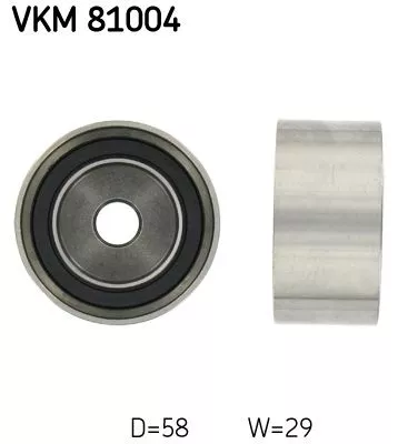 Ombuigingspoelie/geleidingspoelie, distributieriem SKF VKM 81004)