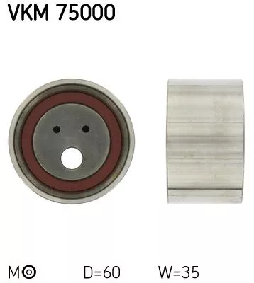 Spanrol, distributieriem SKF VKM 75000)