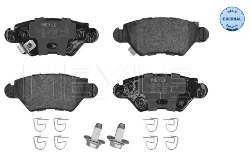 Brake Pad Set, disc brake MEYLE 025 232 5817/W)