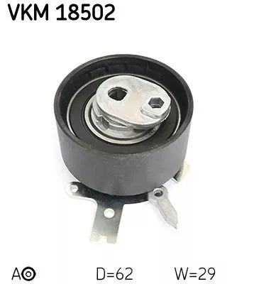 Spanrol, distributieriem SKF VKM 18502)