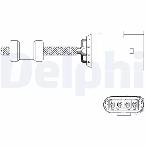 Oxygen Sensor DELPHI ES20348-12B1)