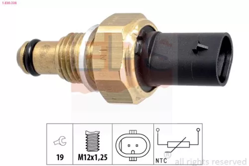 Sensor, brandstoftemperatuur EPS 1.830.338)