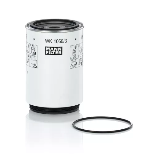 Brandstoffilter MANN-FILTER WK 1060/3 x)