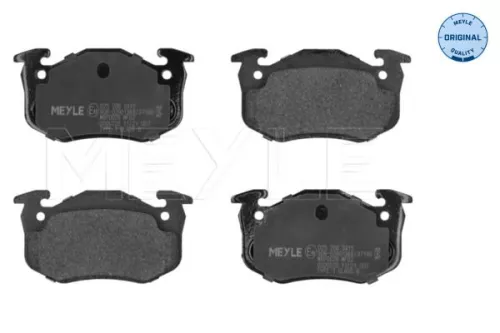 Brake Pad Set, disc brake MEYLE 025 206 3415)