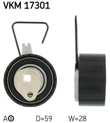 Spanrol, distributieriem SKF VKM 17301)