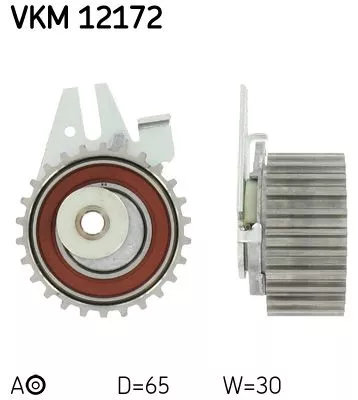 Tensioner Pulley, timing belt SKF VKM 12172)
