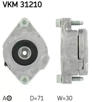 Riemspanner, V-geribbelde riem SKF VKM 31210)