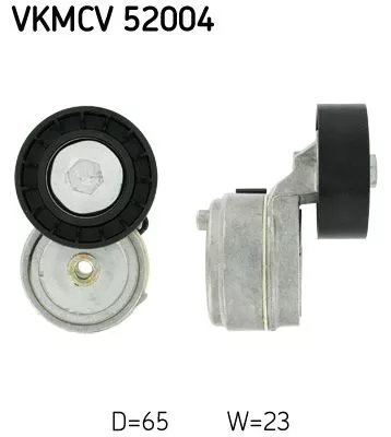 Riemspanner, V-geribbelde riem SKF VKMCV 52004)