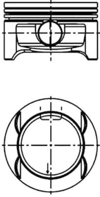Zuiger KOLBENSCHMIDT 40386620)