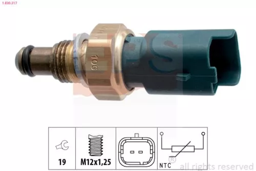 Sensor, koelvloeistoftemperatuur EPS 1.830.317)