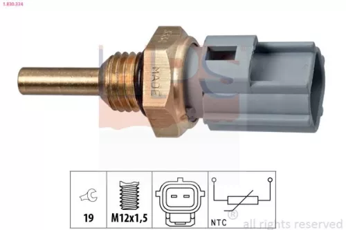 Sensor, koelvloeistoftemperatuur EPS 1.830.334)