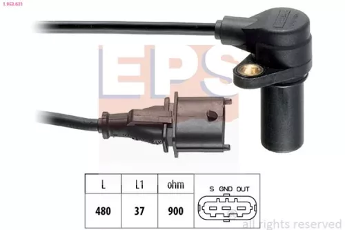 Sensor, krukaspuls EPS 1.953.631)