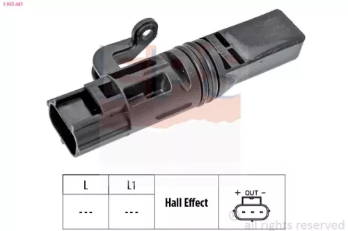 Sensor, motortoerental EPS 1.953.481)