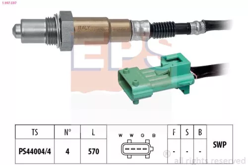 Oxygen Sensor EPS 1.997.597)