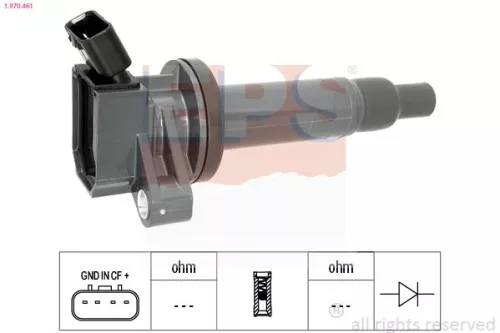 Ignition Coil EPS 1.970.461)