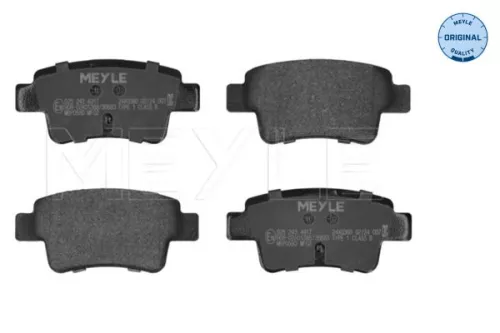 Brake Pad Set, disc brake MEYLE 025 243 4917)