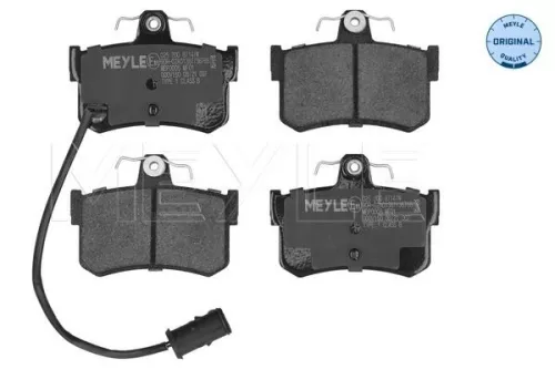 Brake Pad Set, disc brake MEYLE 025 200 8714/W)