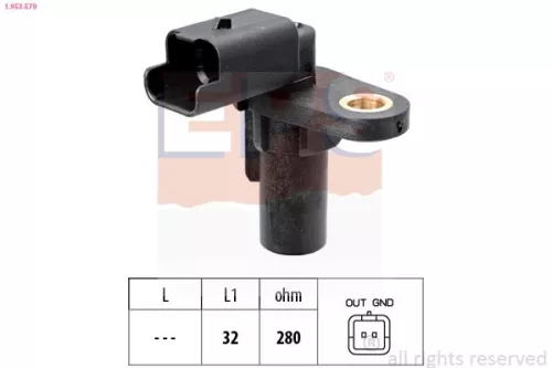 Sensor, krukaspuls EPS 1.953.579)