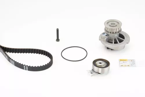Waterpomp- en distributieriemset CONTINENTAL CTAM CT874WP1)