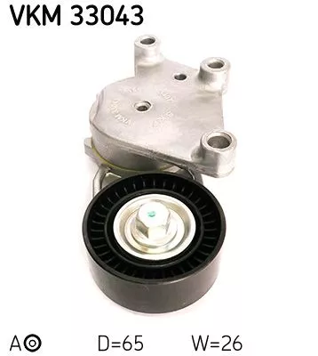 Riemspanner, V-geribbelde riem SKF VKM 33043)