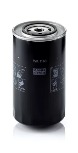Brandstoffilter MANN-FILTER WK 1168)