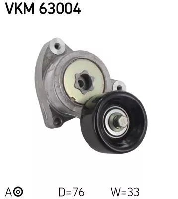 Riemspanner, V-geribbelde riem SKF VKM 63004)