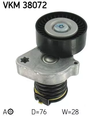 Riemspanner, V-geribbelde riem SKF VKM 38072)
