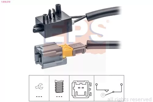 Schakelaar, rembediening (motortiming) EPS 1.810.210)