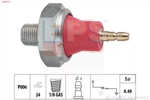 Oil Pressure Switch EPS 1.800.015)