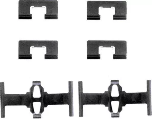 Accessoirekit, schijfremblokken TEXTAR 82028400)