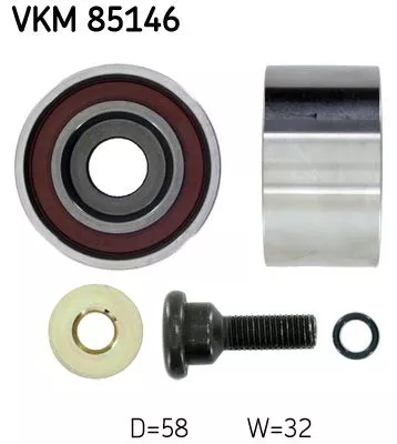 Deflection Pulley/Guide Pulley, timing belt SKF VKM 85146)