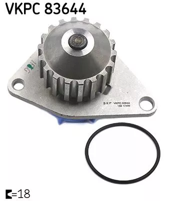 Waterpomp, motorkoeling SKF VKPC 83644)