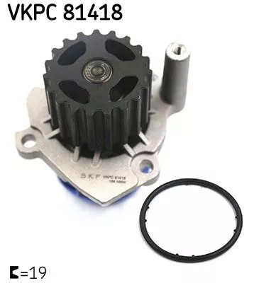Water Pump, engine cooling SKF VKPC 81418)