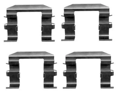 Accessoirekit, schijfremblokken TEXTAR 82510900)