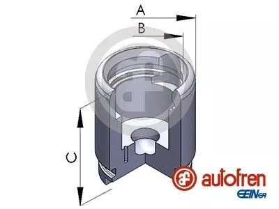Zuiger, remklauw AUTOFREN SEINSA D025258)