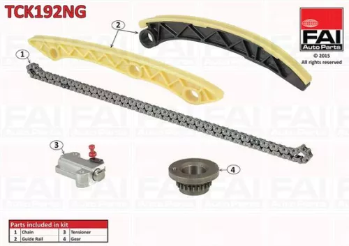 Distributiekettingkit FAI AutoParts TCK192NG)