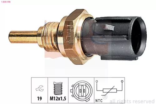 Sensor, koelvloeistoftemperatuur EPS 1.830.198)