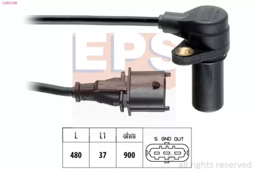 Sensor, krukaspuls EPS 1.953.169)