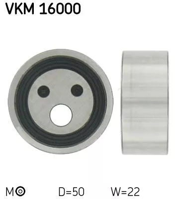 Spanrol, distributieriem SKF VKM 16000)