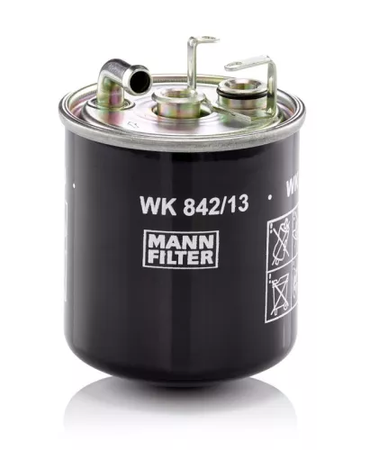 Brandstoffilter MANN-FILTER WK 842/13)