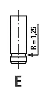 Uitlaatklep FRECCIA R6071/RNT)