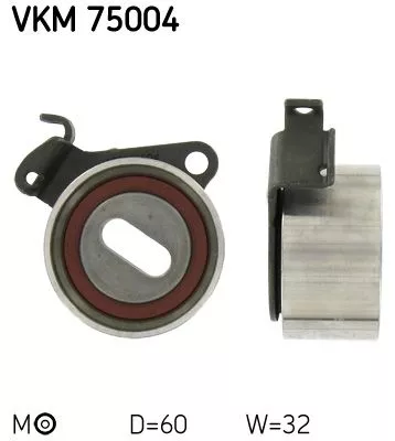 Spanrol, distributieriem SKF VKM 75004)