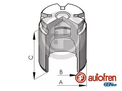 Zuiger, remklauw AUTOFREN SEINSA D02578)