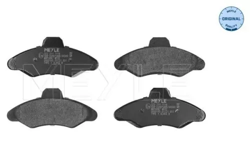 Brake Pad Set, disc brake MEYLE 025 211 7118)