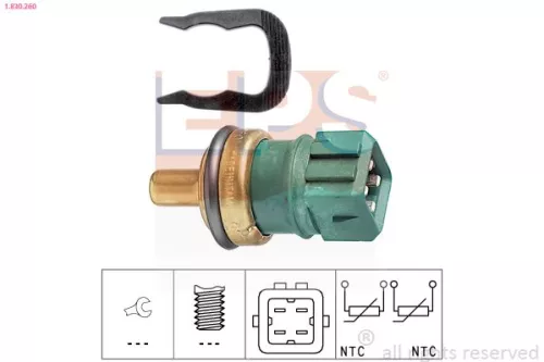 Sensor, koelvloeistoftemperatuur EPS 1.830.260)
