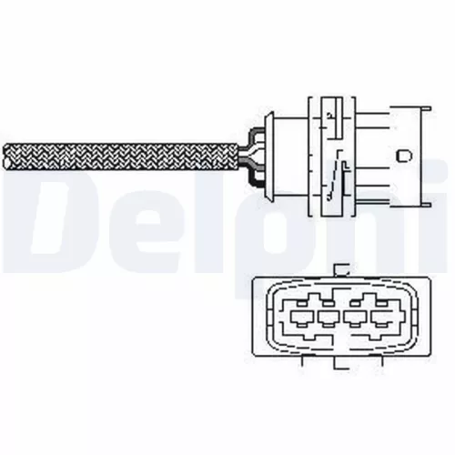 Oxygen Sensor DELPHI ES10789-12B1)