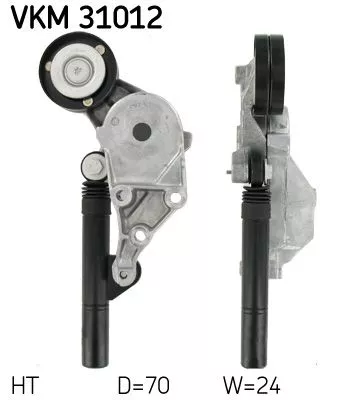 Riemspanner, V-geribbelde riem SKF VKM 31012)