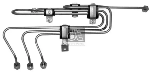 Hogedrukleidingenset, injectiesysteem DT Spare Parts 4.90795)