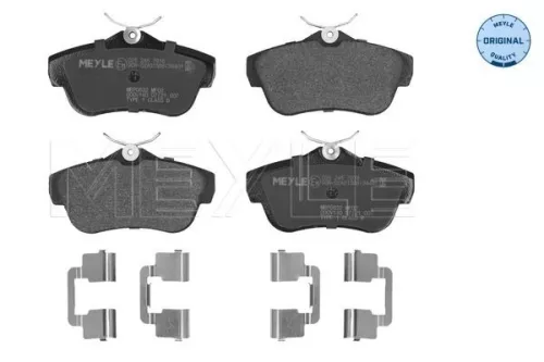 Brake Pad Set, disc brake MEYLE 025 245 7816)