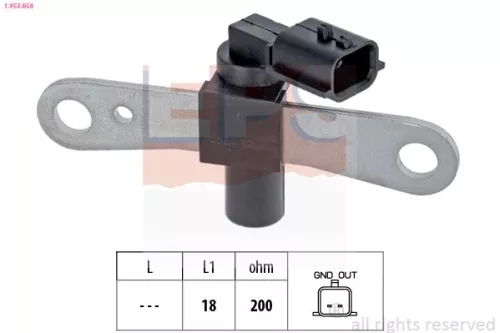Sensor, krukaspuls EPS 1.953.658)